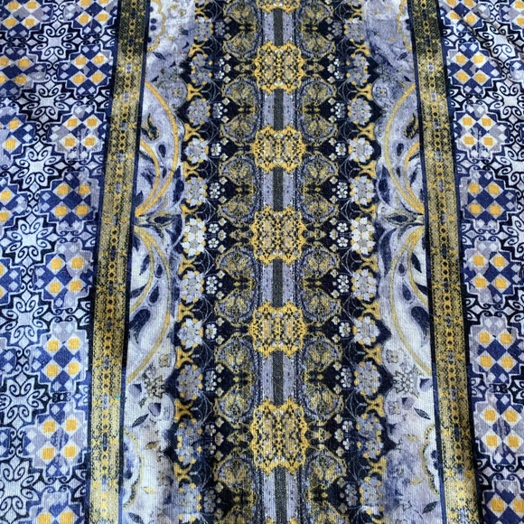 CJ Banks Short Sleeve Top Blue Size 2X - Picture 6 of 16